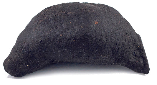 Panzerotto al Nero di Seppia con Cacio, Pepe e Gamberi