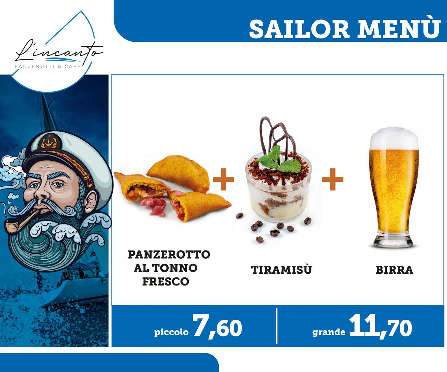 Sailor Menu
