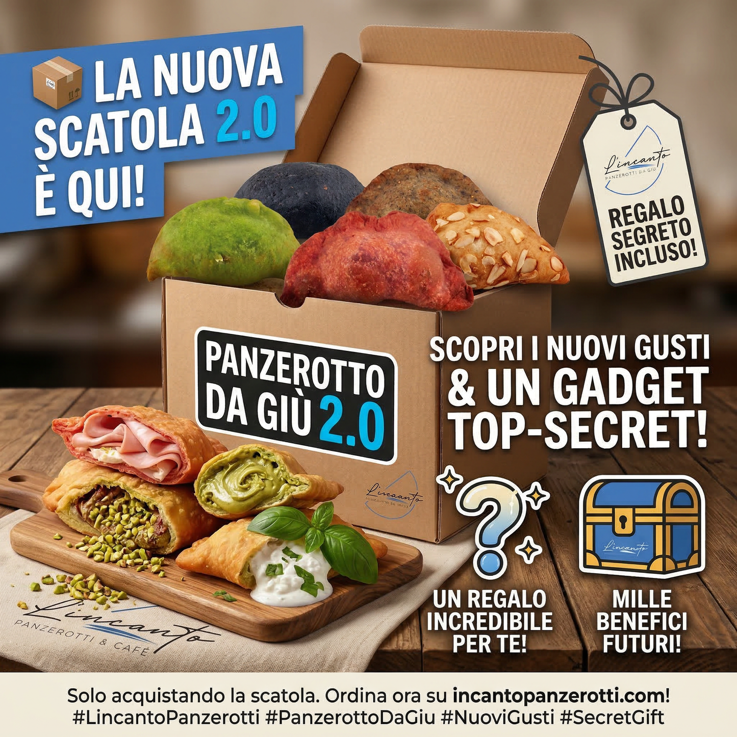 Panzerotto da Giù 2.0 - Apulian Panzerotti Box